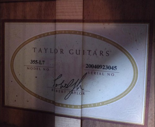 taylor355l712s